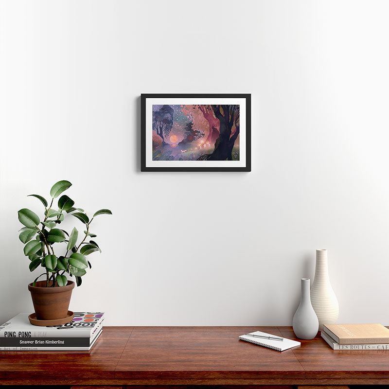 Harvest Moon Framed Art Print Gallery Image 2