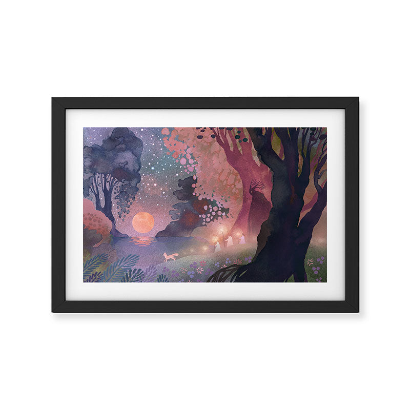 Harvest Moon Framed Art Print Gallery Image 2
