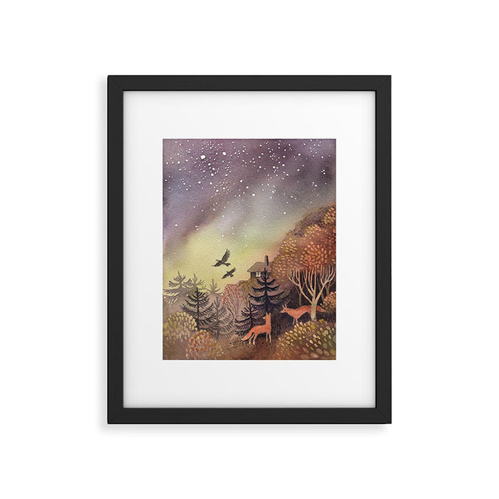 North Sky Framed Art Print Gallery Image 1
