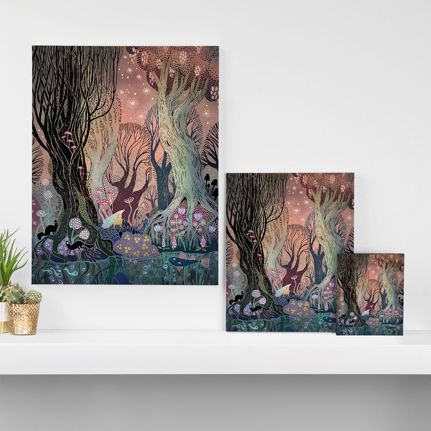 Swamp Tale Canvas Print Gallery Image 3