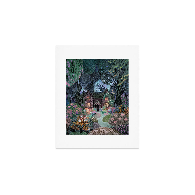 The Night Garden Art Print Gallery Image 1