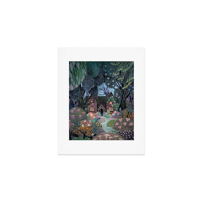 The Night Garden Art Print Gallery Image 1
