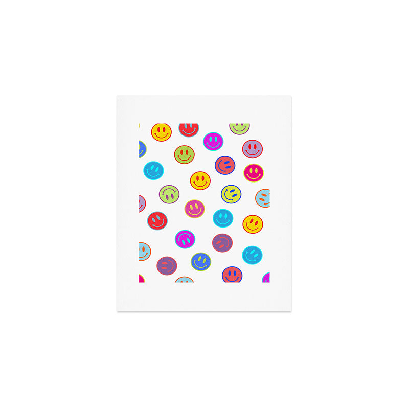 Smiley Obsessed #2 Art Print Gallery Image 1