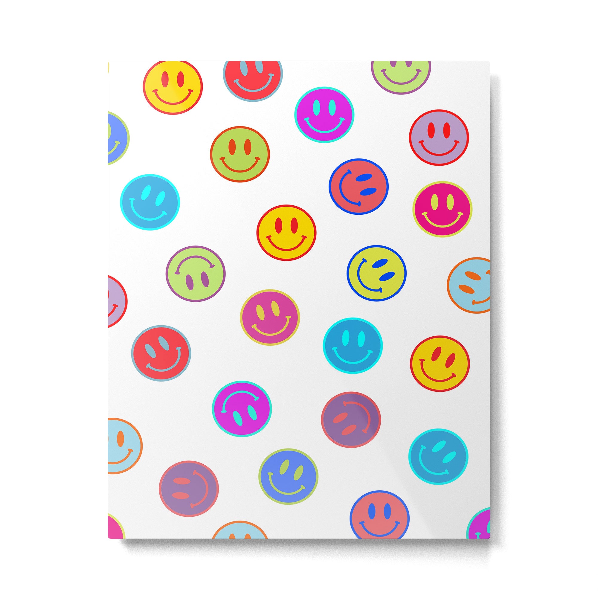 Smiley Obsessed #2 Metal Print Gallery Image 6