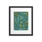 Deepsea Cryptids in Sea Green Framed Art Print Gallery Image 6