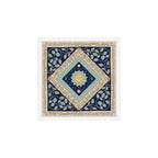 Sun Moon and Stars Celestial Blue Art Print Gallery Image 1