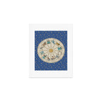 Vintage Astrology Zodiac Wheel Art Print Gallery Image 1