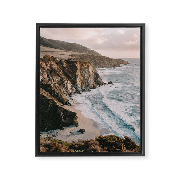 Big Sur Framed Canvas Print Gallery Image 1