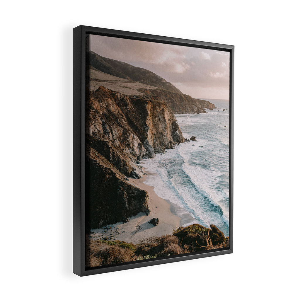 Big Sur Framed Canvas Print Gallery Image 2