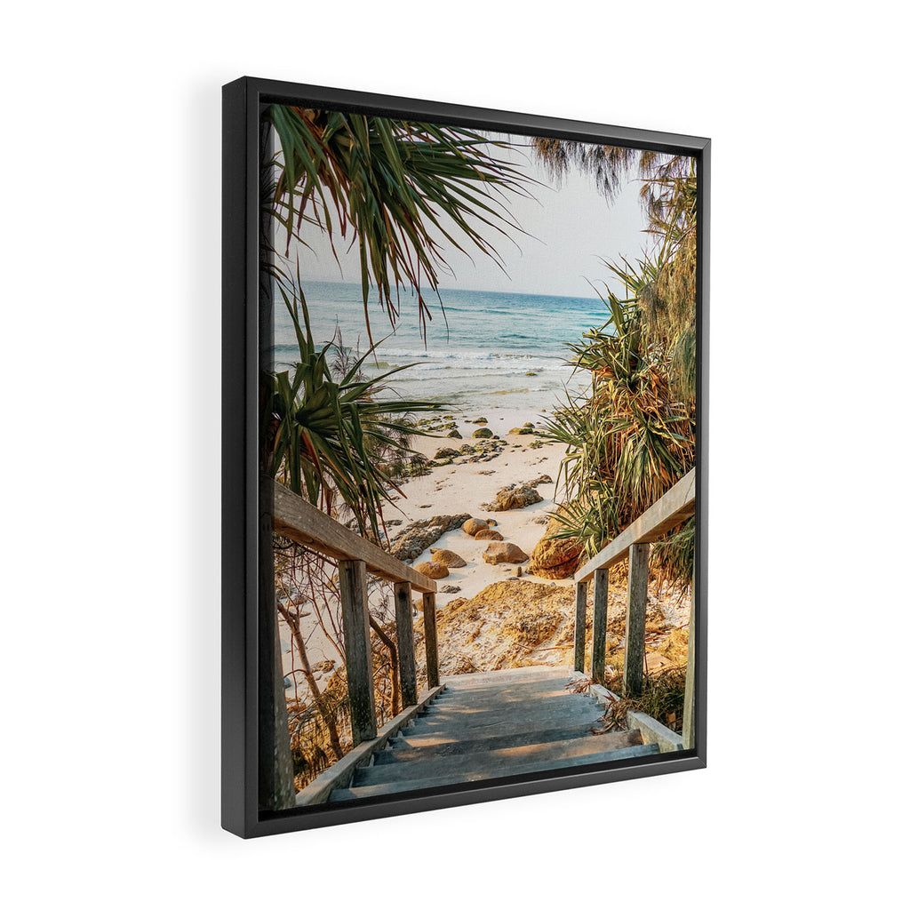 Byron Bay Framed Canvas Print Gallery Image 2