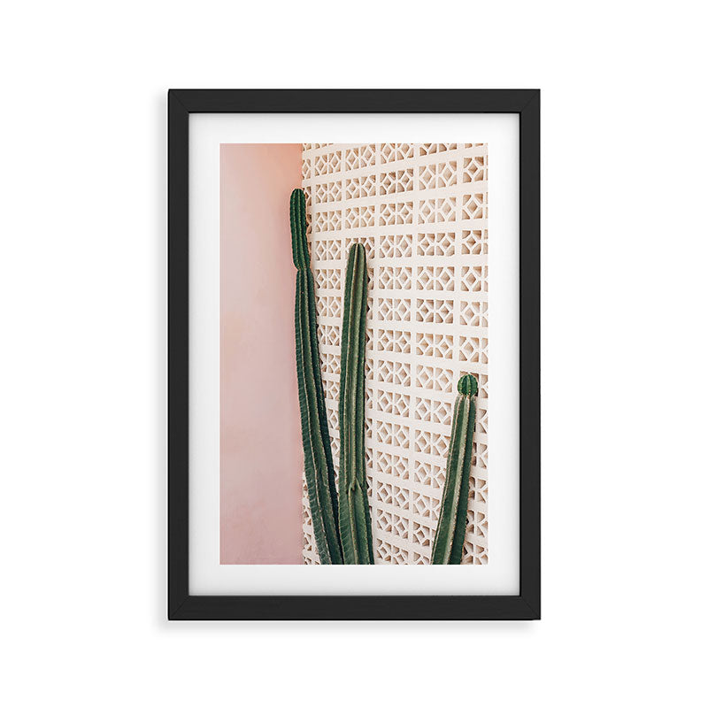 Cactus California Framed Art Print Gallery Image 2