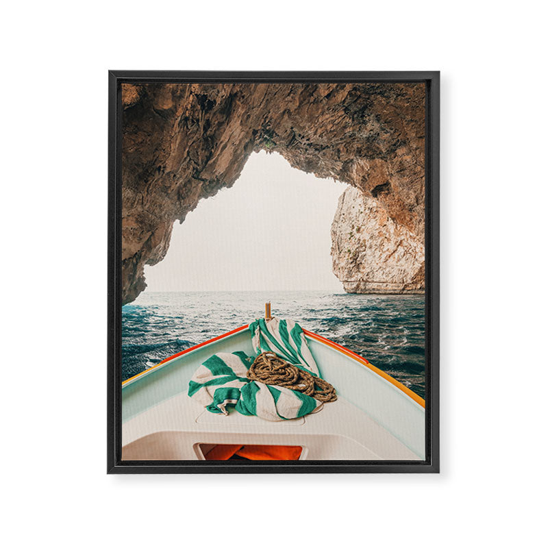 Malta Framed Canvas Print Gallery Image 3