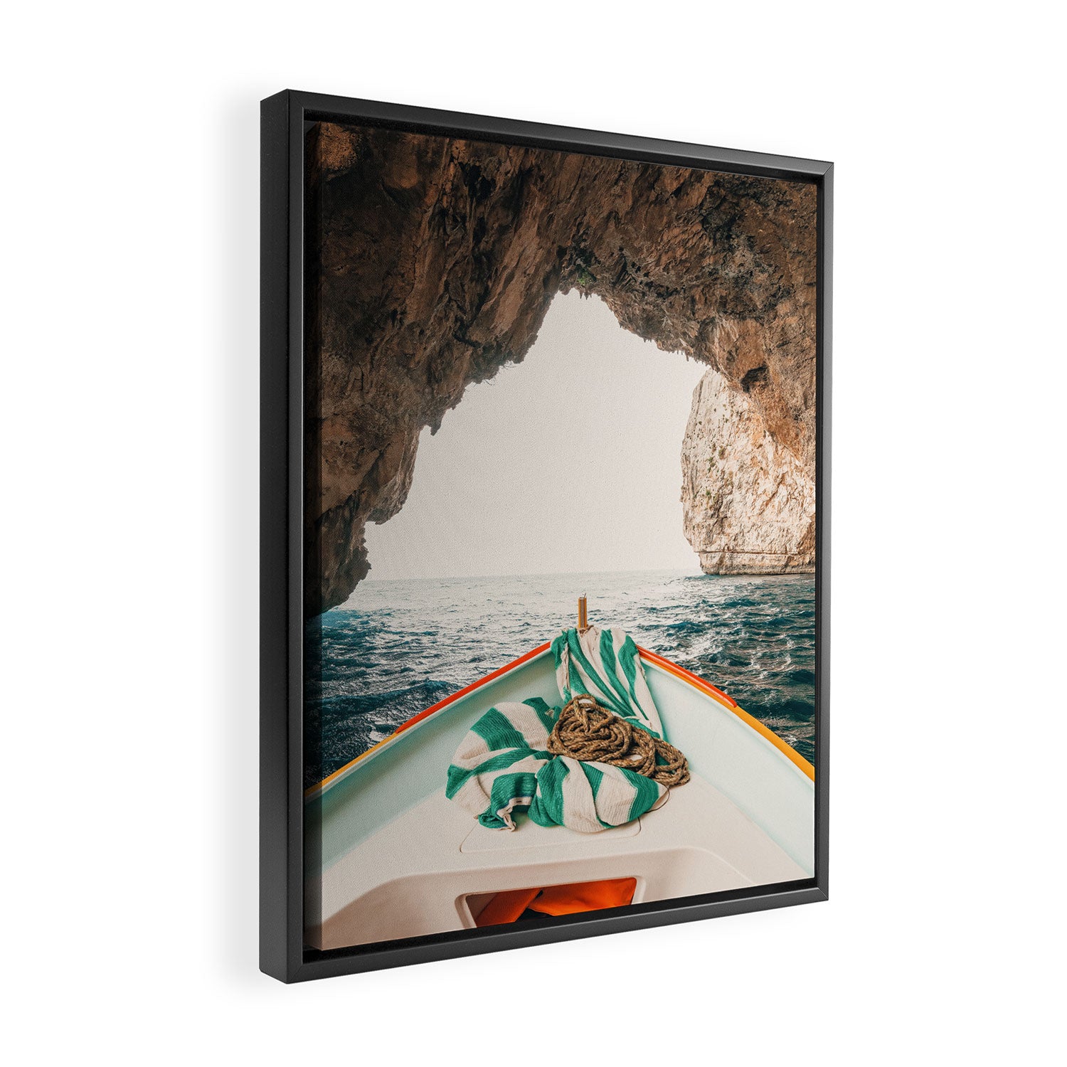 Malta Framed Canvas Print Gallery Image 2