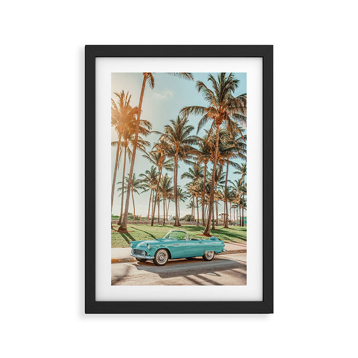 Miami Beach Framed Art Print Gallery Image 1