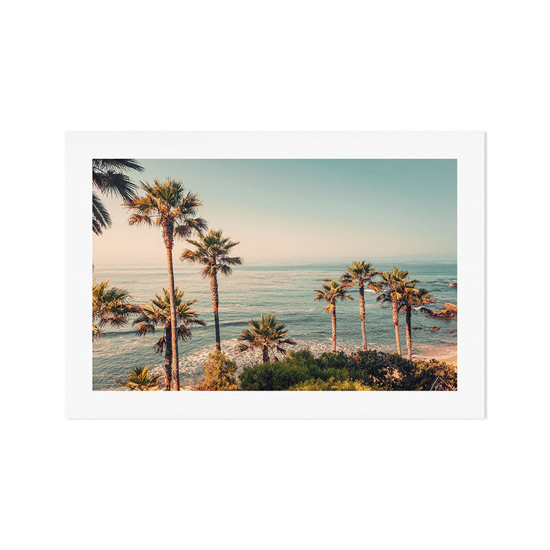 Under the palms Art Print Gallery Image 1