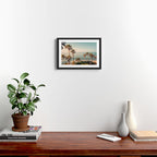 Under the palms Framed Art Print Gallery Image 2