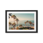 Under the palms Framed Art Print Gallery Image 2