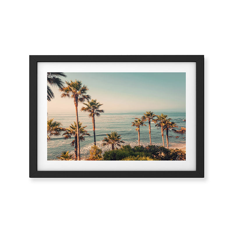 Under the palms Framed Art Print Gallery Image 2