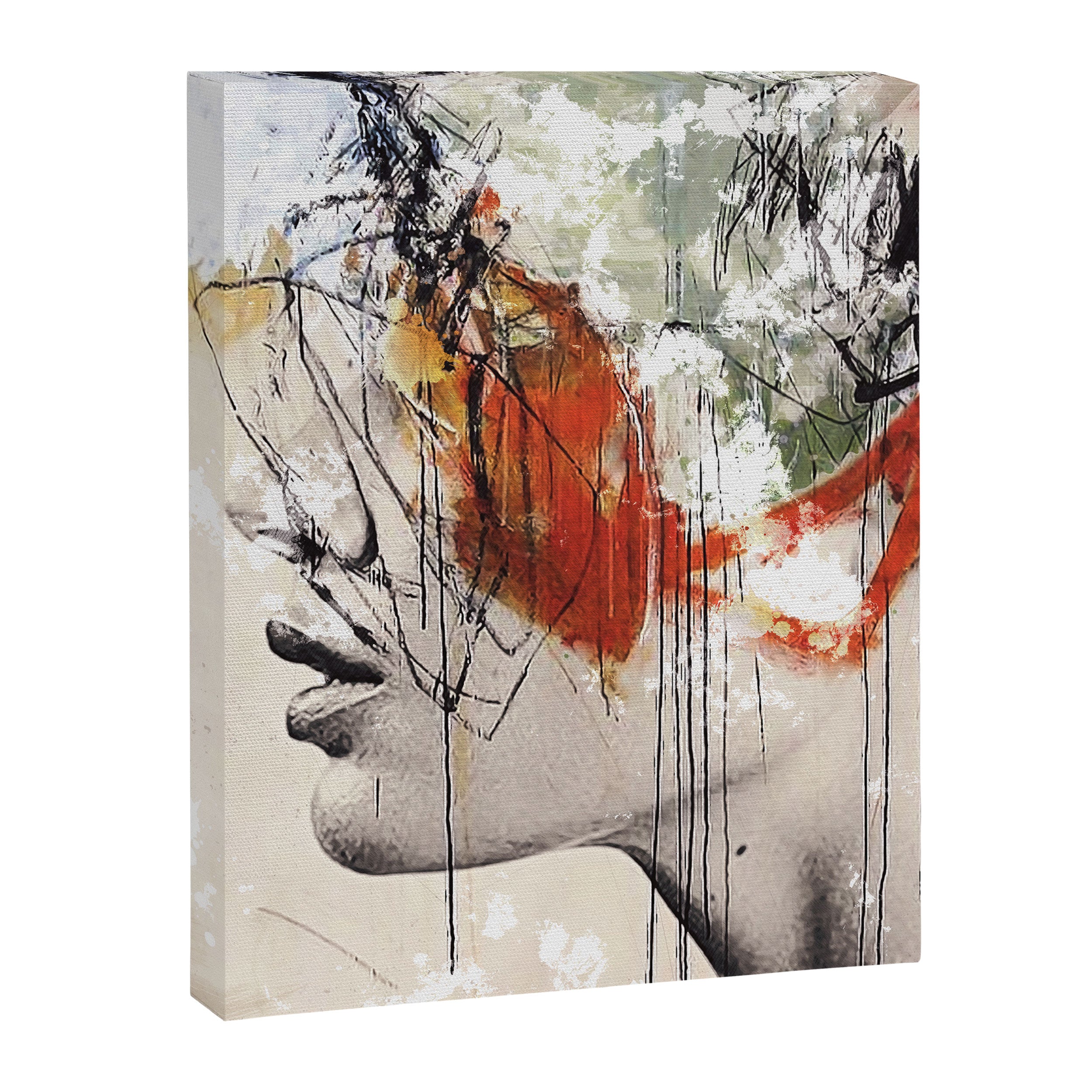 Abstract deconstruction ... Canvas Print Gallery Image 6