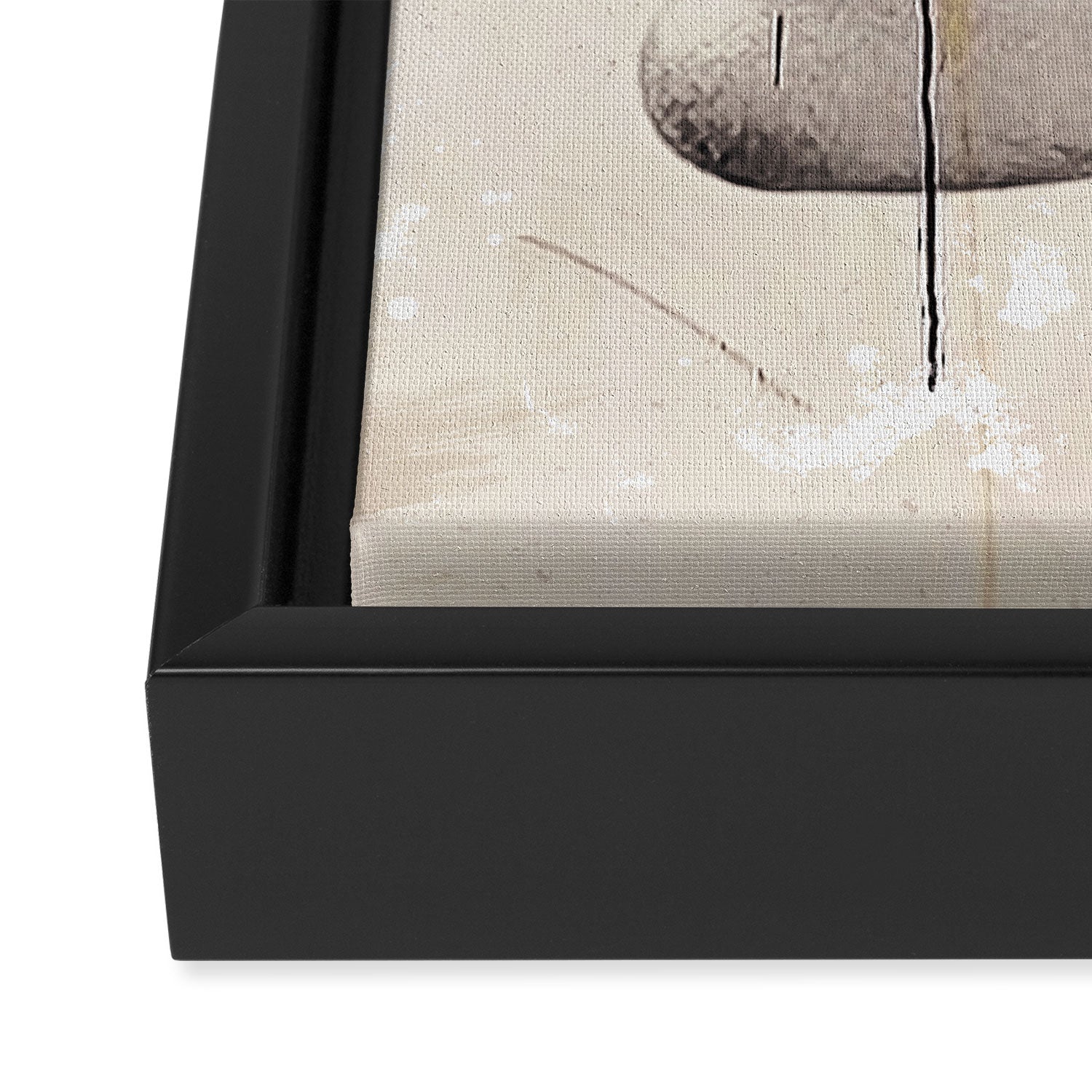 Abstract deconstruction ... Framed Canvas Print Gallery Image 3