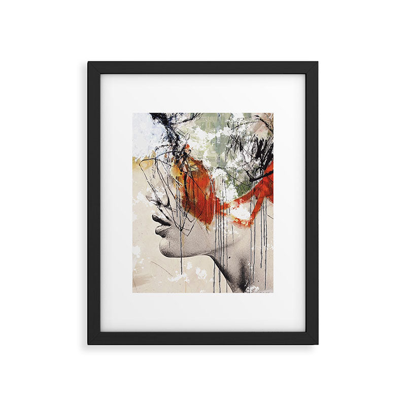 Abstract deconstruction ... Framed Art Print Gallery Image 5