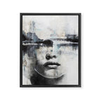Abstract harmony ... Framed Canvas Print Gallery Image 6