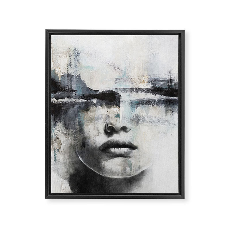 Abstract harmony ... Framed Canvas Print Gallery Image 6