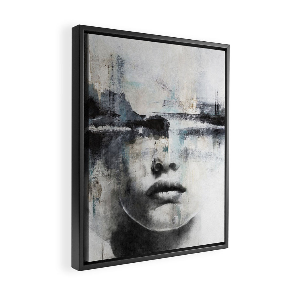 Abstract harmony ... Framed Canvas Print Gallery Image 2