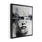 Abstract harmony ... Framed Canvas Print Gallery Image 2