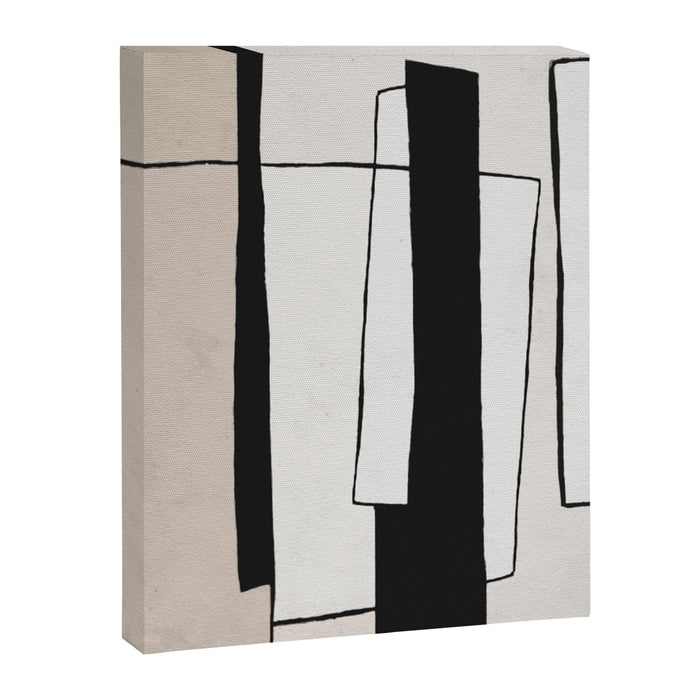 Abstract minimal modern painting 02 Canvas Print Gallery Image 1