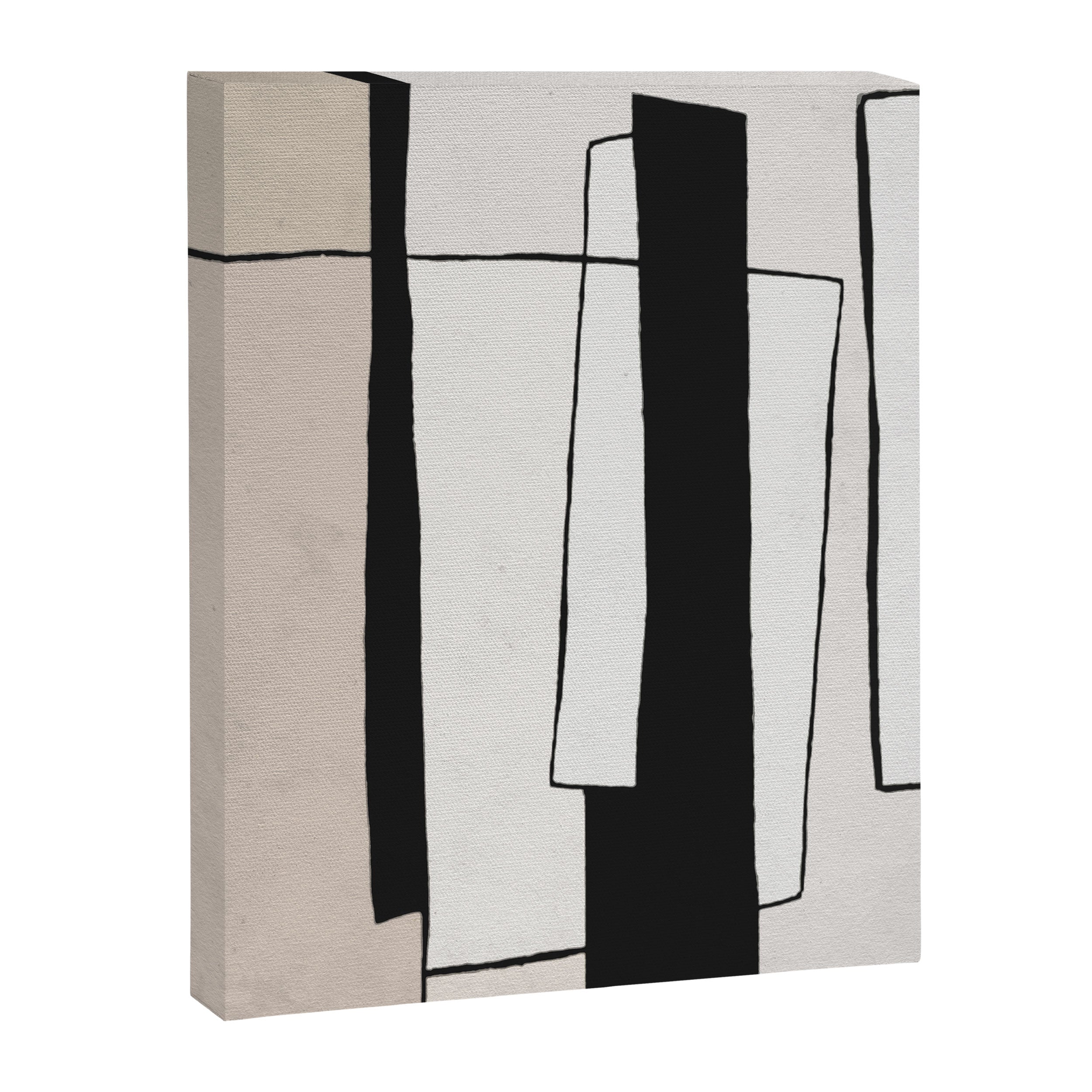 Abstract minimal modern painting 02 Canvas Print Gallery Image 6