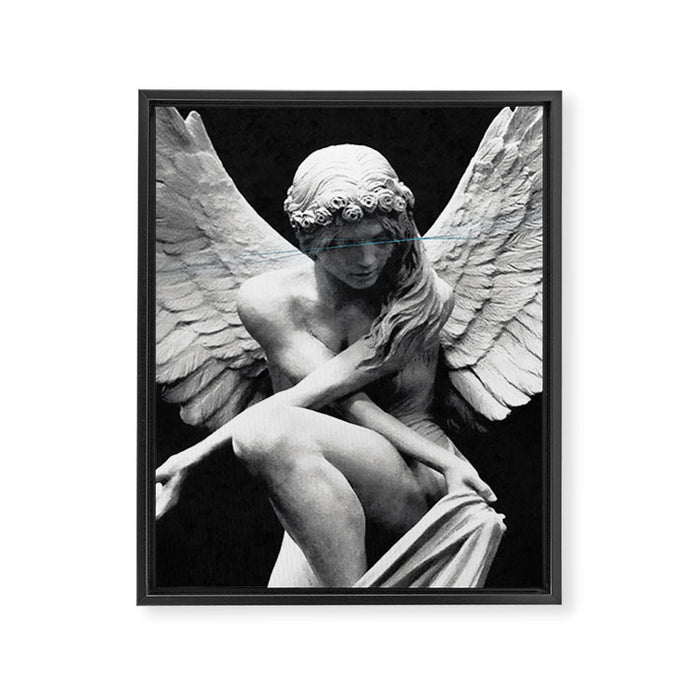 Angel Framed Canvas Print Gallery Image 1