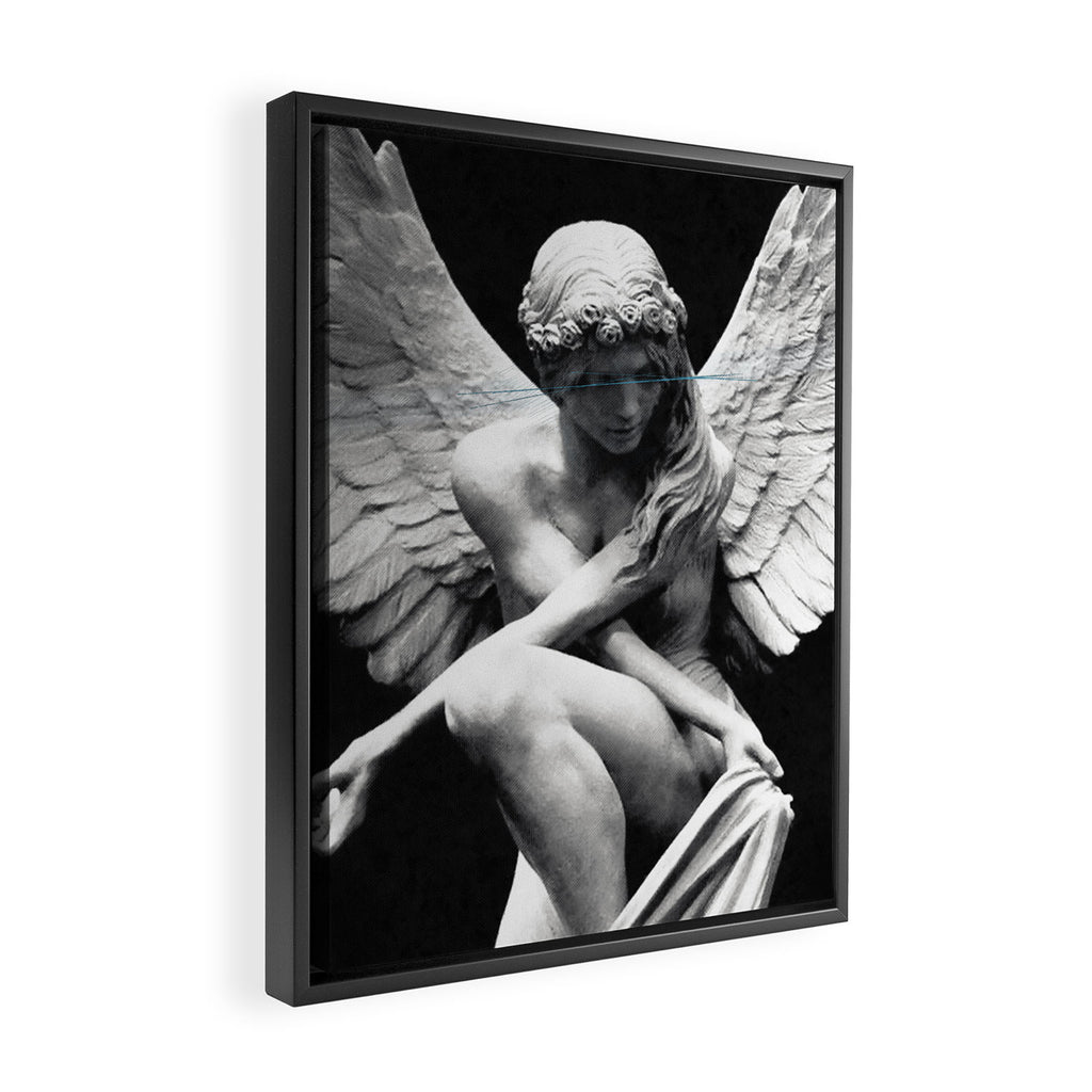 Angel Framed Canvas Print Gallery Image 2