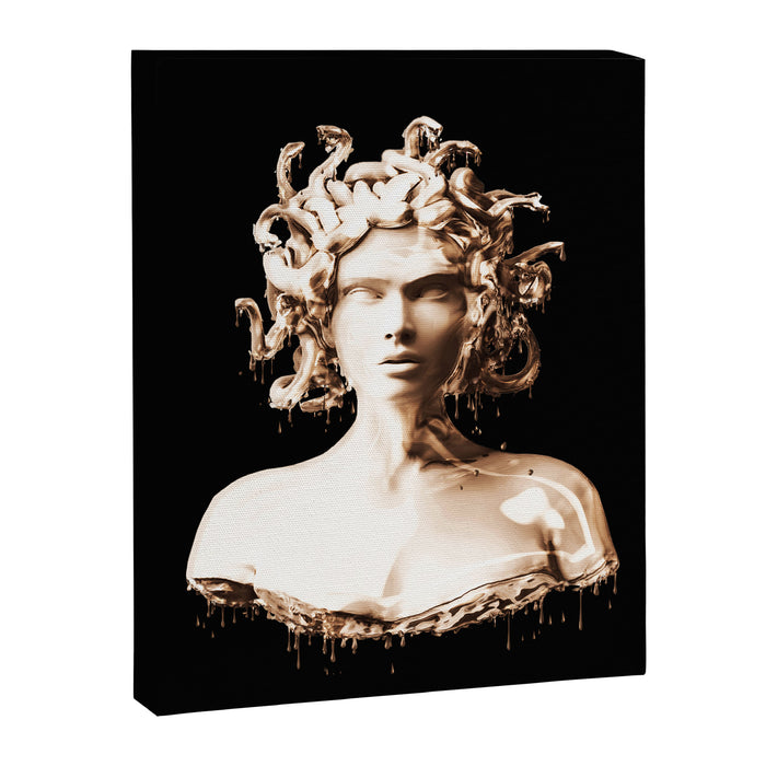 Bronze Medusa Canvas Print Gallery Image 1