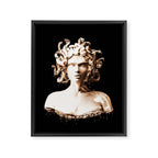 Bronze Medusa Framed Canvas Print Gallery Image 6