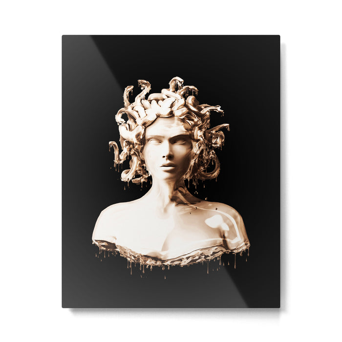 Bronze Medusa Metal Print Gallery Image 1