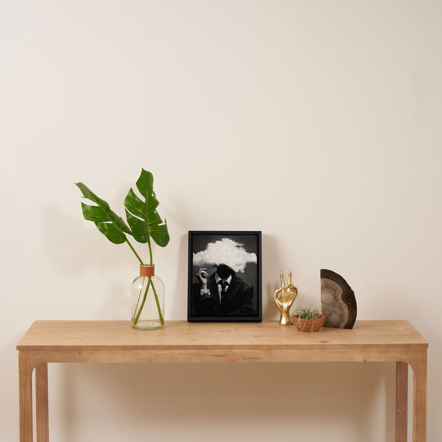 Comes and goes Framed Canvas Print Gallery Image 4