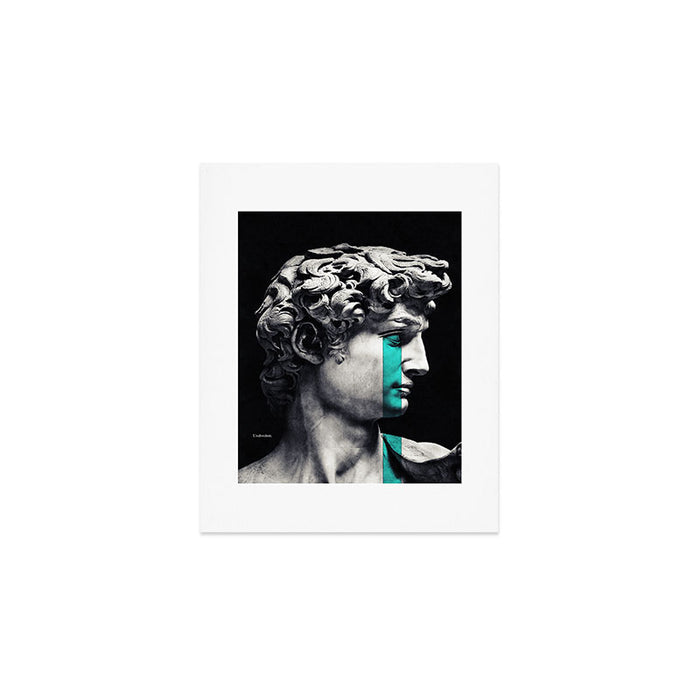 Crying David Art Print Gallery Image 1
