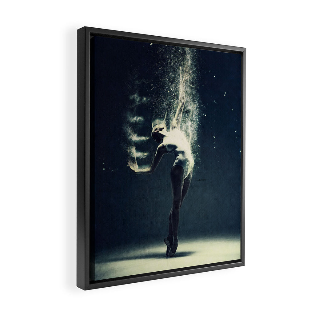 Dancer's soul... Framed Canvas Print Gallery Image 2