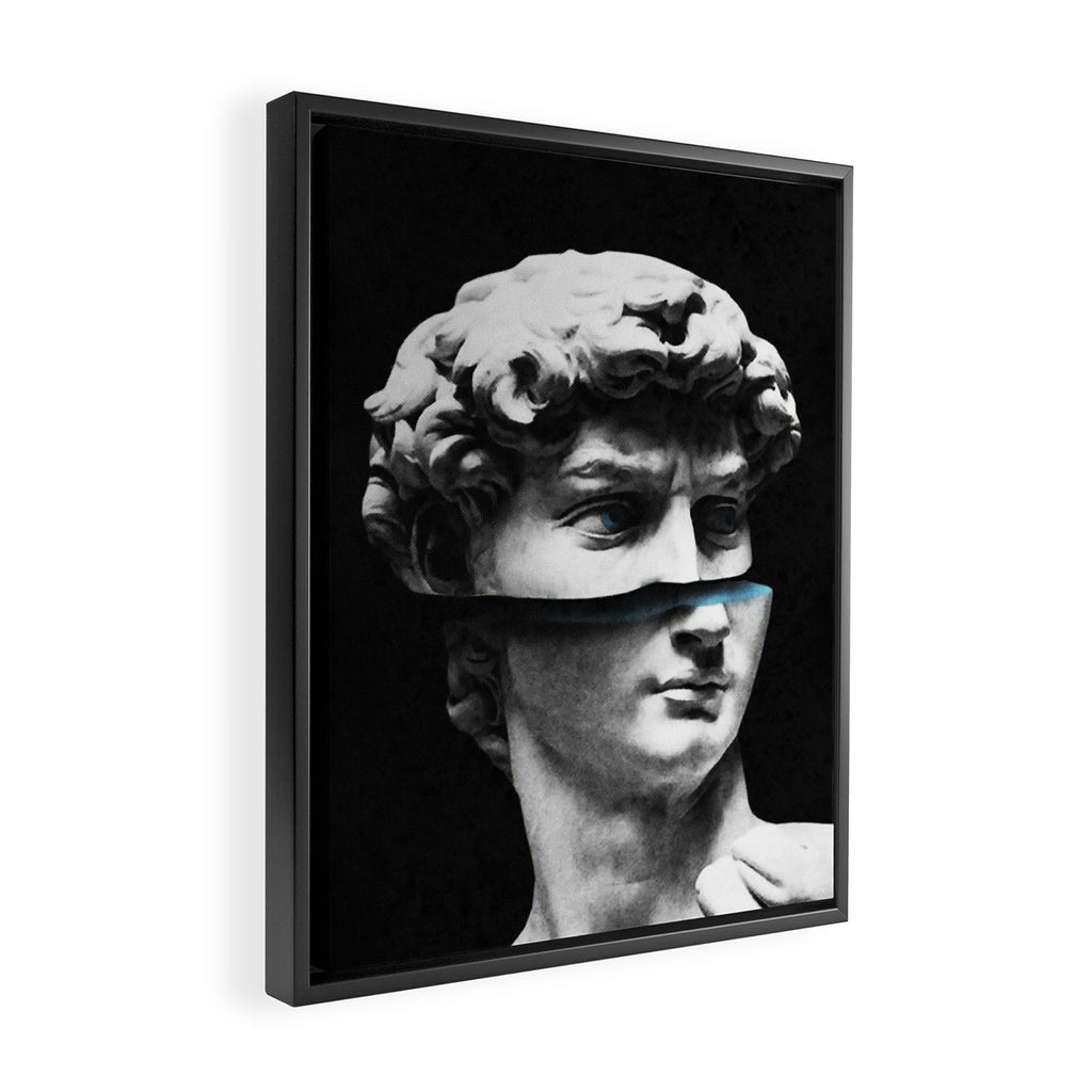Deconstructed David Framed Canvas Print Gallery Image 2