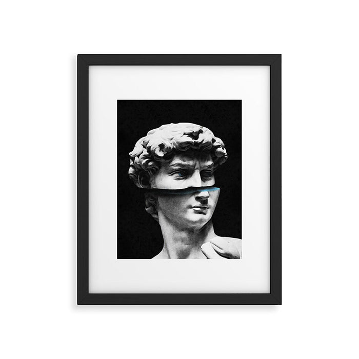 Deconstructed David Framed Art Print Gallery Image 1
