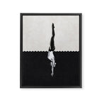 Dive deep ... Framed Canvas Print Gallery Image 6