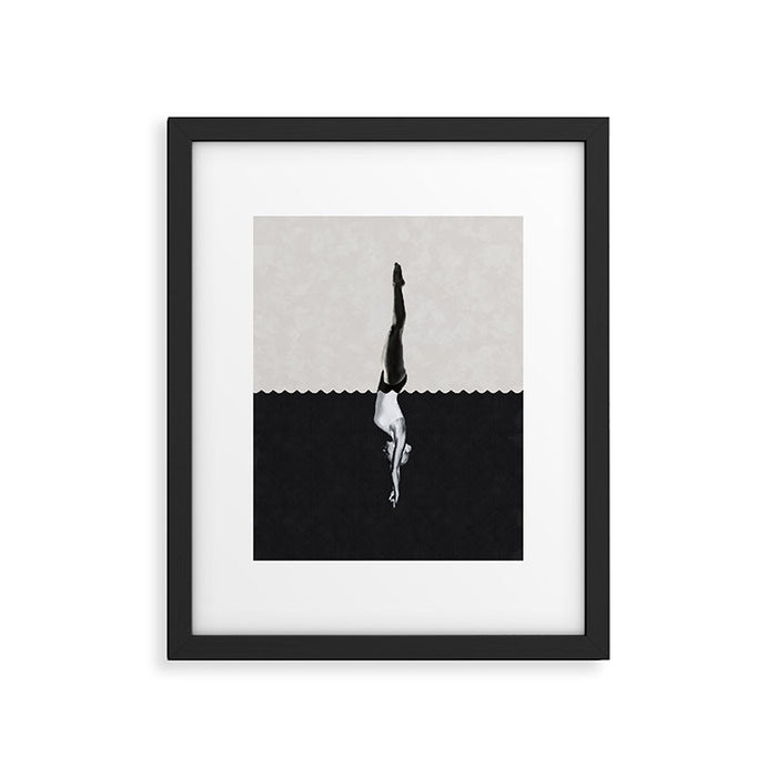 Dive deep ... Framed Art Print Gallery Image 1