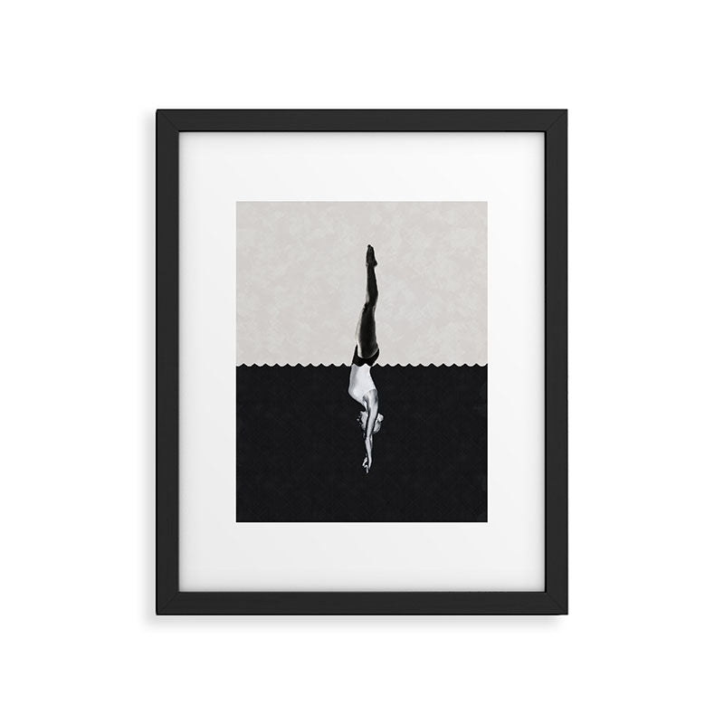 Dive deep ... Framed Art Print Gallery Image 5