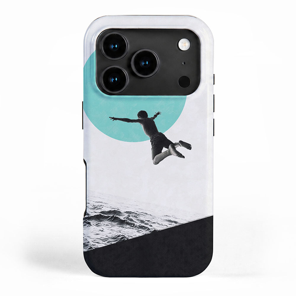Don't think. Jump ... iPhone Case Gallery Image 1