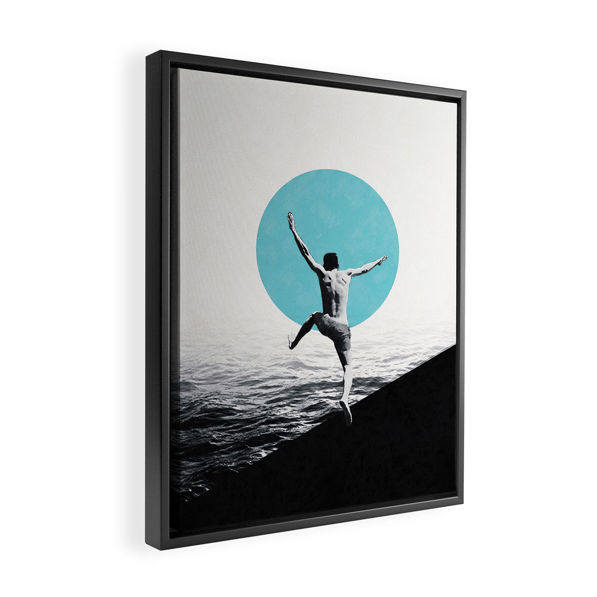 Escape Framed Canvas Print Gallery Image 2