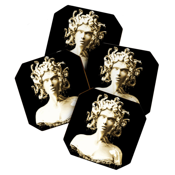 Gold Medusa Coaster Gallery Image 1