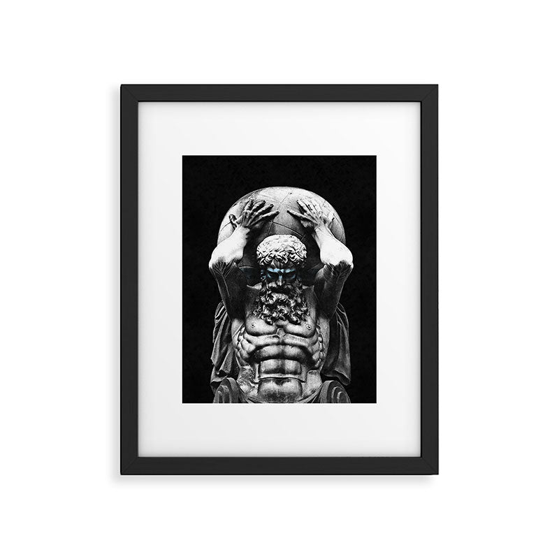 Hercules holding the whole world Framed Art Print Gallery Image 5