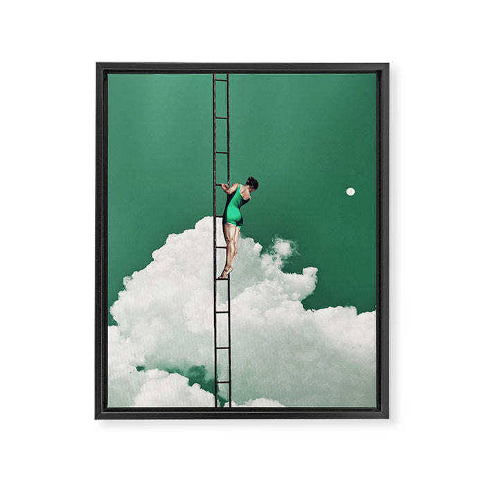 Higher Framed Canvas Print Gallery Image 1