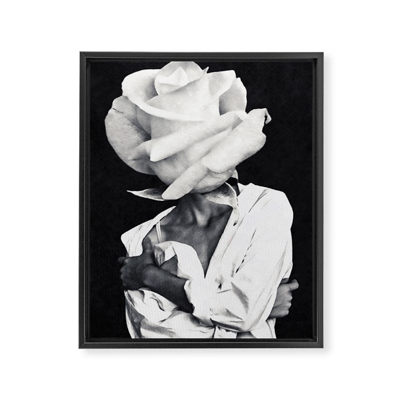 Like a rose Framed Canvas Print Gallery Image 6